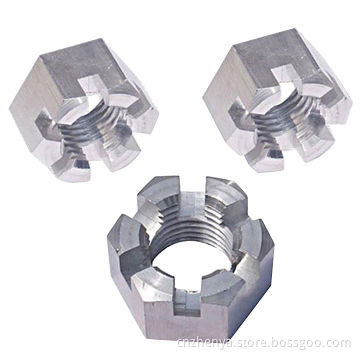 Stainless Steel Slotted NutNew